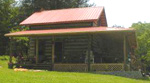 Antique log cabin